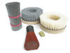 Fill materials for brush production